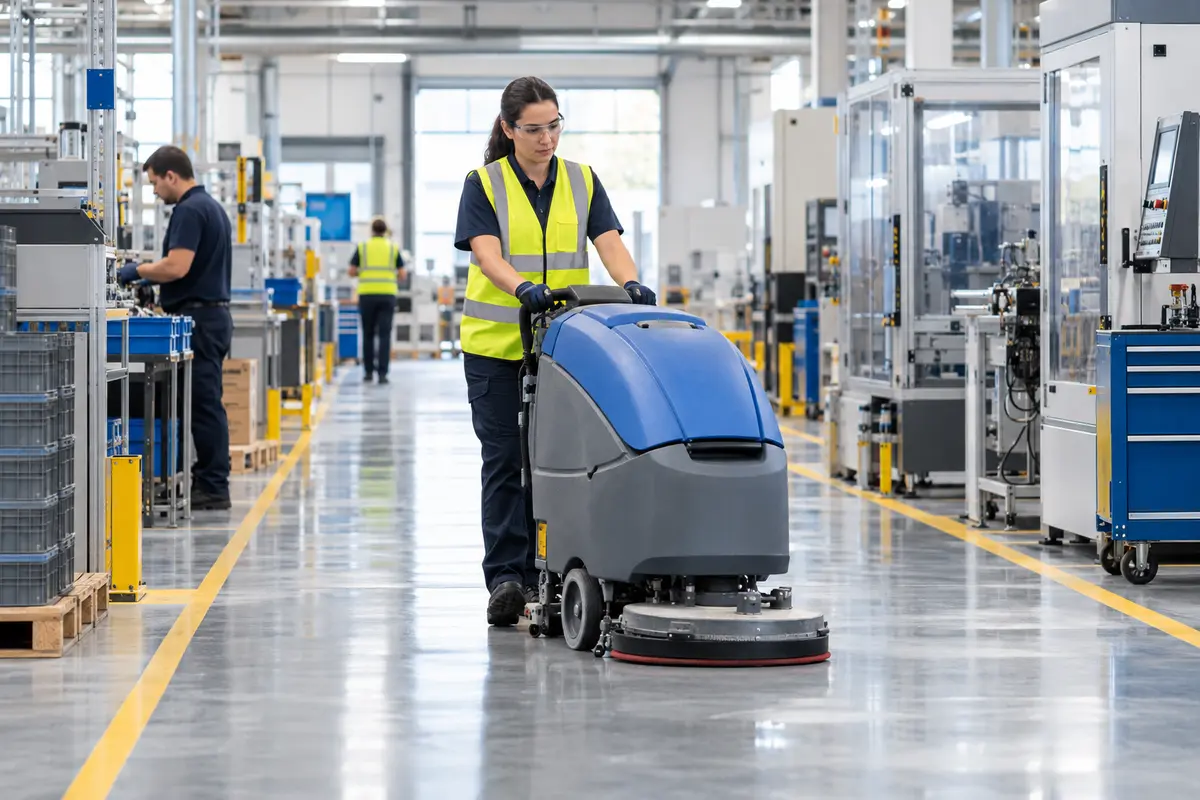 Nettoyage d’un site industriel
