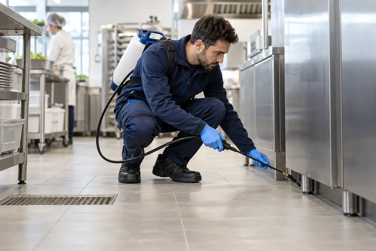 Traitement professionnel et protection des locaux
